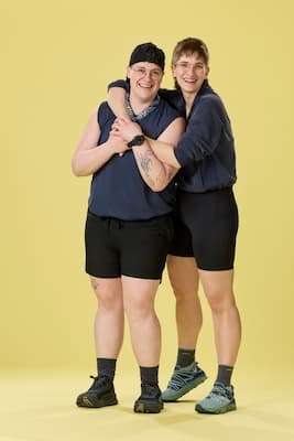 Izzy Gleicher and Paige Seber